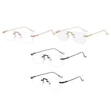 Lunettes de vue mode sans monture lunettes sans cadre pour ordinateur