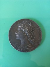 Medaille Bronze Marianne République Française 1900 Conseils Municipaux Levallois