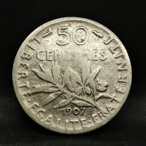 Centimes semeuse 1907 - centimes,