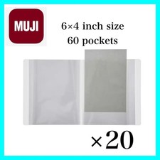 (lot de 20) support porte photo et carte postale MUJI * 6 X 4 pouces taille...