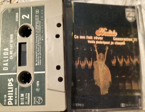 Dalida cassette origine - dalida,