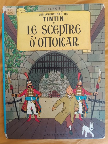 Tintin sceptre ottokar - sceptre, d’ottokar
