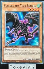 Carte YU-GI-OH! VOUIVRE AUX YEUX ROUGES SGX3-FRB06 C NEUF