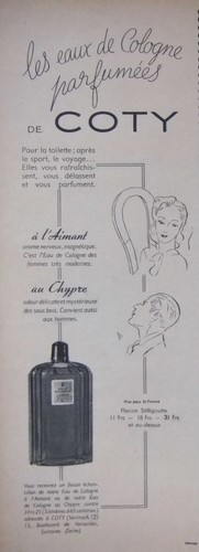 Publicité 1938 les eaux - les,