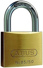 Cadenas laiton 65/50 - Serrure de cave de casier etc. - corps en laiton - ans...