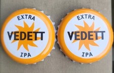 2 Capsules identique Biere VEDETT  Extra ipa  Belgique 