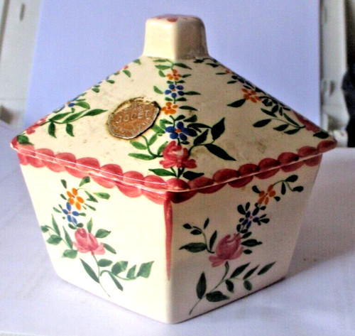 Ancien pot octogonal - , avec