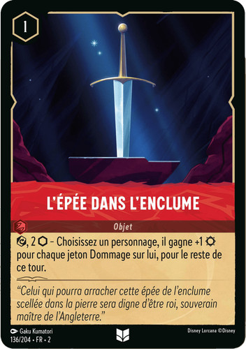 épée dans enclume - dans, l'enclume