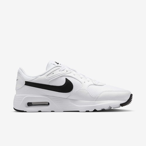 Nike air max white - air, white/black
