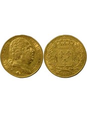France Louis XVIII - 20 Francs