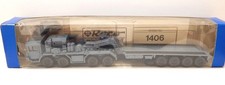 ROCO CAMION ELEFAN  REMORQUE PLATEAU EN BOITE REF 1406 HO