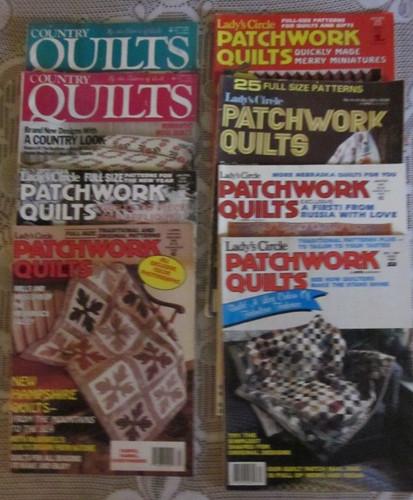 Lot quilting magazines - 8,