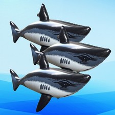  3 pcs Gonflable Requin Jouets