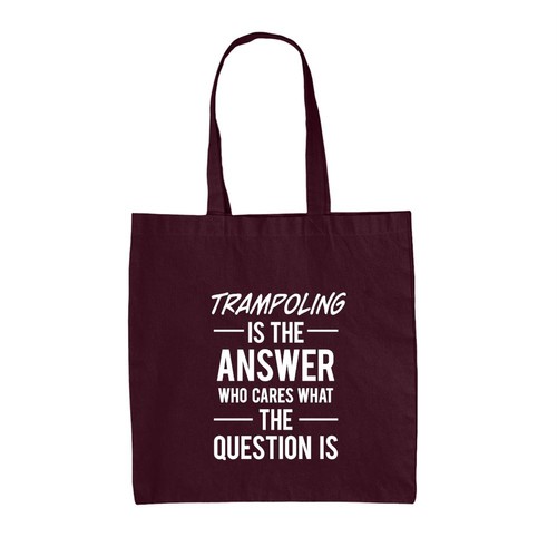 Trampoling the answer - trampoling,