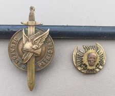 2 Insignes militaires WW2