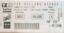 THE ROLLING STONES Ticket