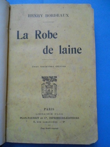 Robe laine henry - robe,