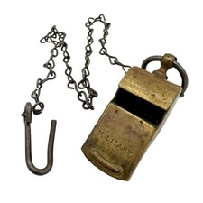 Sifflet laiton réglementaire US ARMY d'origine deuxième guerre ww2 militaria US