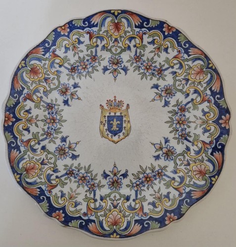 Assiette desvres faïence - assiette,