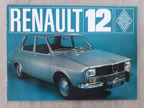 Renault saloon brochure - renault, 12