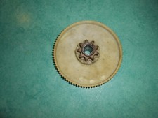 Poulie plastique 139 mm avec pignon 9 dents neuve ancien stock