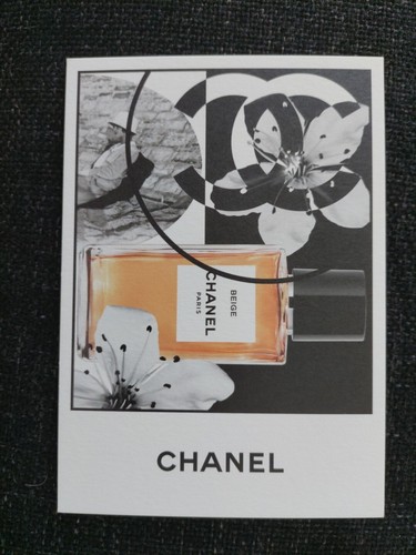 Chanel beige carte - , "