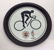 COUPELLE MÉTAL - COCA-COLA - OBJET PUBLICITAIRE - CYCLISME - J.O. ATLANTA 1996