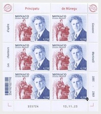 monaco 2024 Opera Singer Giovanni MARTINELLI italy 1885 1969 tenor Ernani 6v FUL