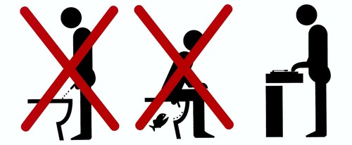 Autocollant pisser pièces - pisser, 3