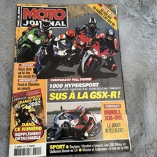 MOTO JOURNAL 1511 BUELL XB9 HONDA CBR 900 RR YAMAHA R1 KAWASAKI 636 SUZUKI GSX-R