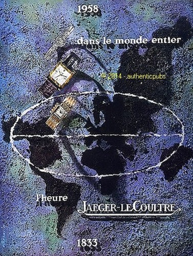Publicite montre jaeger - publicite,