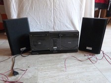 Micro chaine Hi-Fi WELLTECH 20525 Radio tuner CD K7 (partie K7 à réparer)