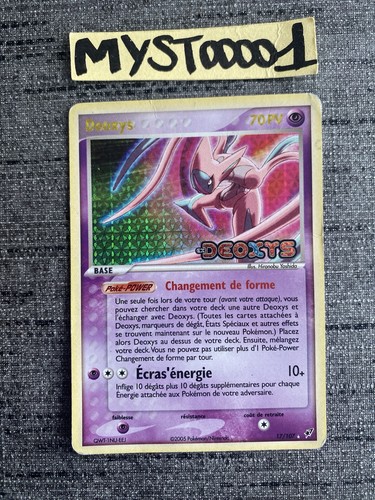 Carte pokemon deoxys 107 - carte,