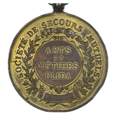 Medaille medal france algerie - france,