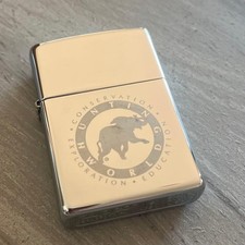 Briquet à huile Zippo Hunting World juin 2000 occasion bon état