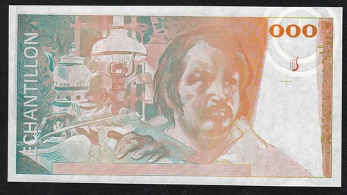 Billet 000 francs balzac - billet,
