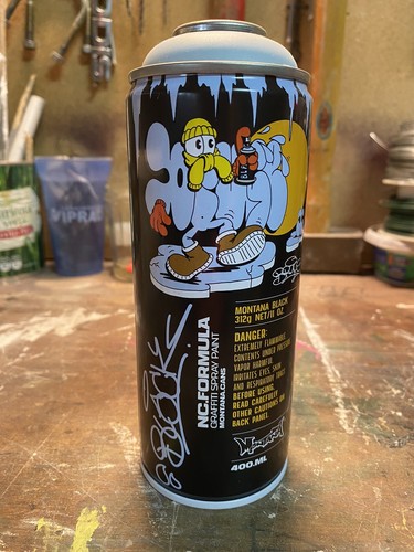 Spray can collection - can, montana