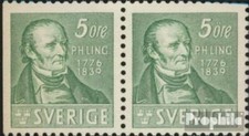 Suède 253Dl/b Couple neuf 1939 Mort Lings