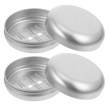  2 Pcs Boîte Savon Carton Pour Porte-savon À Vaisselle Étui De Voyage