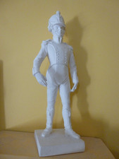 Soldat VANGERDINGE Plâtre Eugène Lelièpvre  bataillon de Neuchatel