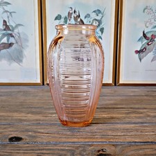 Vase style art déco couleur