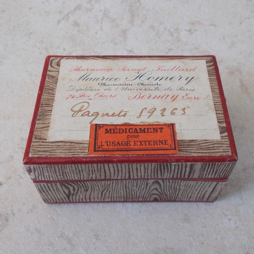 Ancienne boite carton maurice - boite,