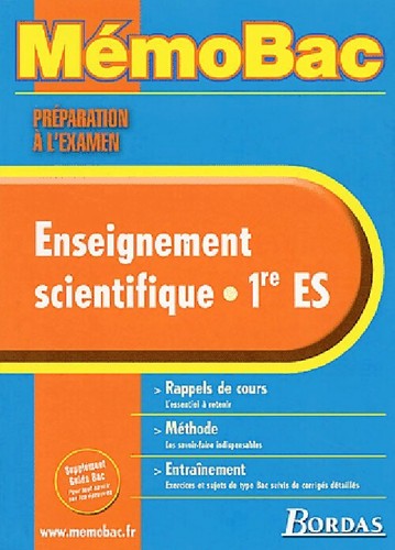 Enseignement scientifique ire - enseignement,