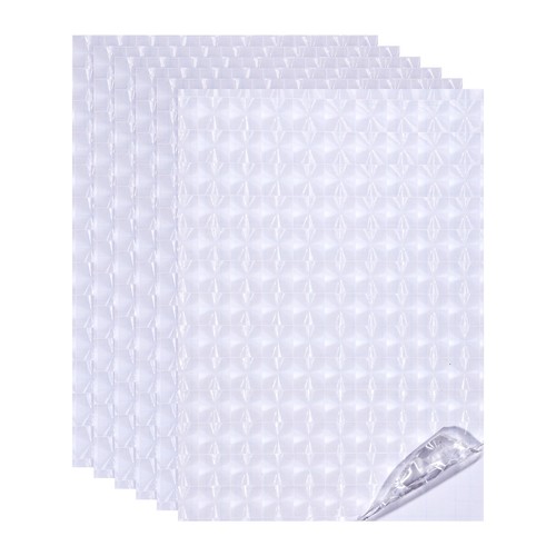 Feuilles holographiques 12x8