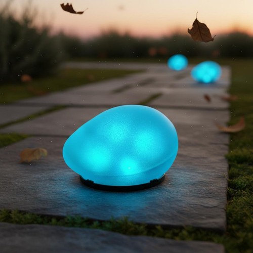Lampe galet solaire décoratif - solaire,