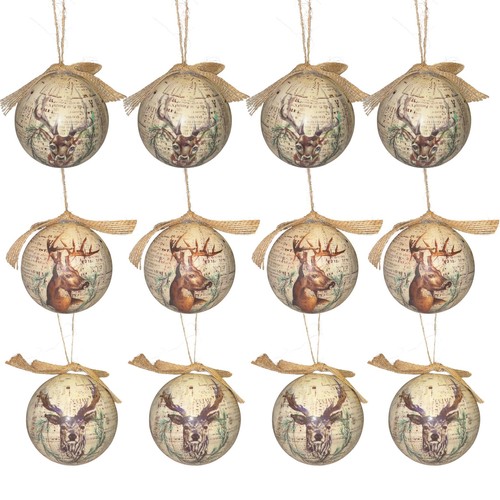 Boîte boules de noël - de,