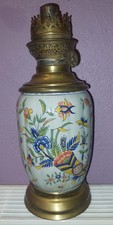 Lampe petrole faience - faience, de
