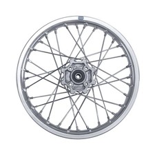 Jantes Alu 14 Pouces Avant Argent Xb Typ3 15mm Dirt Pit Bike Moto Cross HMParts