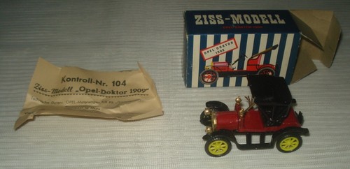 Ziss modell opel doktor 1909 - ziss-modell,