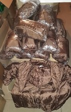 LOT REVENDEUR 10 MANTEAU PARKA MARRON LEGERE MI SAISON TAILLE S/M